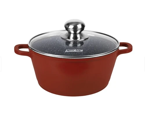 Cratita cu capac Cooking by Heinner Calabria aluminiu 22X9.5cm 3L